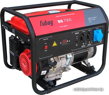 Бензиновый генератор Fubag BS 7500 - фото1