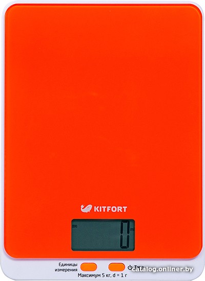 Кухонные весы Kitfort KT-803-5 (оранжевый) - фото2