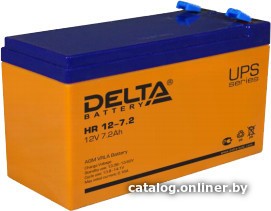 Аккумулятор для ИБП Delta HR 12-7.2 (12В/7.2 А·ч) - фото1
