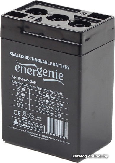 Аккумулятор для ИБП Gembird BAT-6V4.5AH - фото1