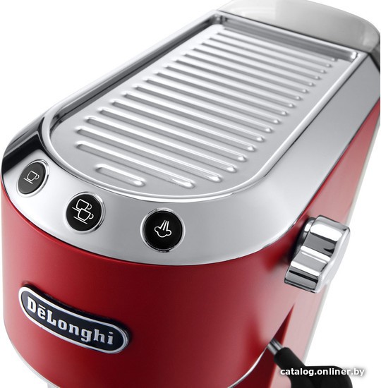 Рожковая помповая кофеварка DeLonghi Dedica EC 685.R фото-3 Рожковая помповая кофеварка DeLonghi Dedica EC 685.R фото-3