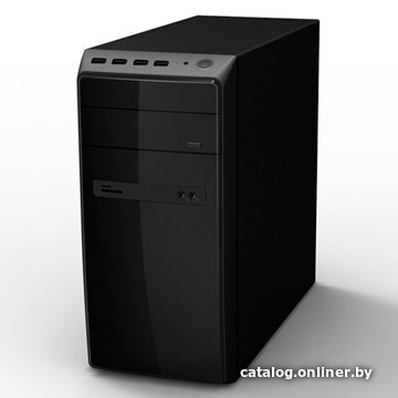 Корпус Powerman ES-726BK 450W - фото2