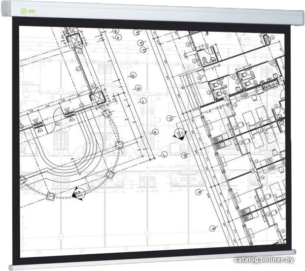 Проекционный экран CACTUS Wallscreen CS-PSW-127X127 - фото1