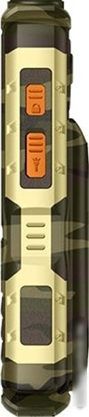 Кнопочный телефон BQ BQ-2430 Tank Power (камуфляж/золотистый) - фото2