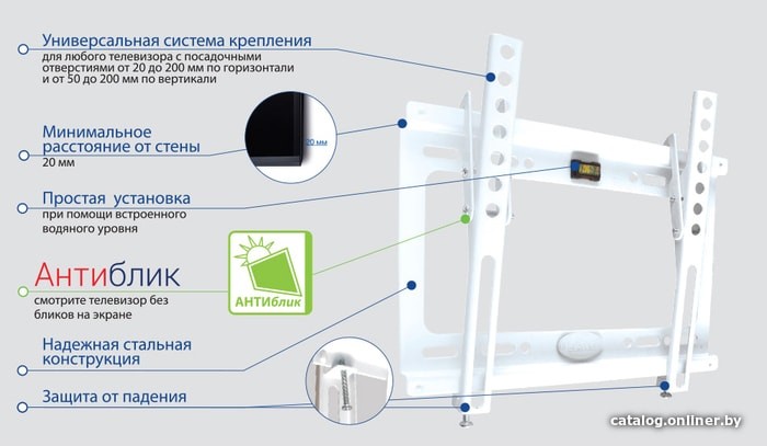 Кронштейн Kromax IDEAL-6W - фото2