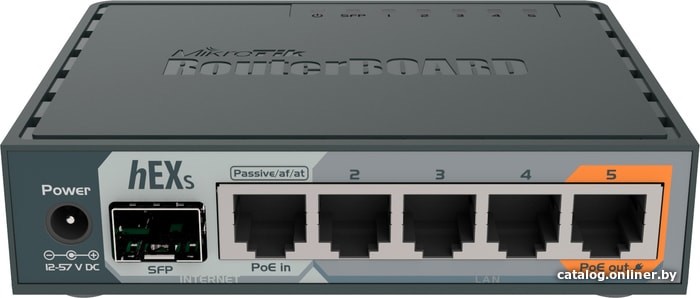 Маршрутизатор Mikrotik hEX S RB760iGS - фото1