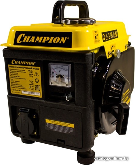 Бензиновый генератор Champion IGG950 - фото2