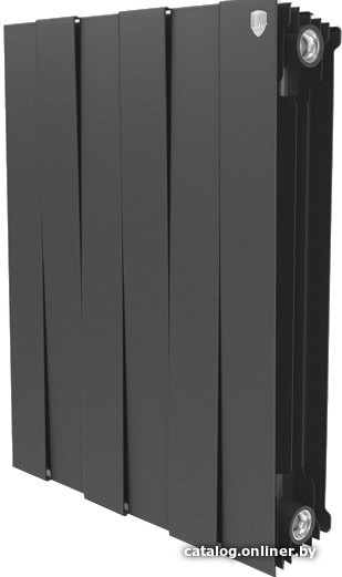 Биметаллический радиатор Royal Thermo PianoForte 500 Noir Sable (6 секций) - фото1 Биметаллический радиатор Royal Thermo PianoForte 500 Noir Sable (6 секций) - фото1