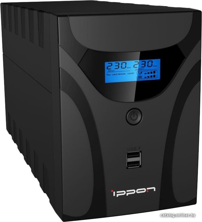 Источник бесперебойного питания IPPON Smart Power Pro II 1200 Euro - фото1