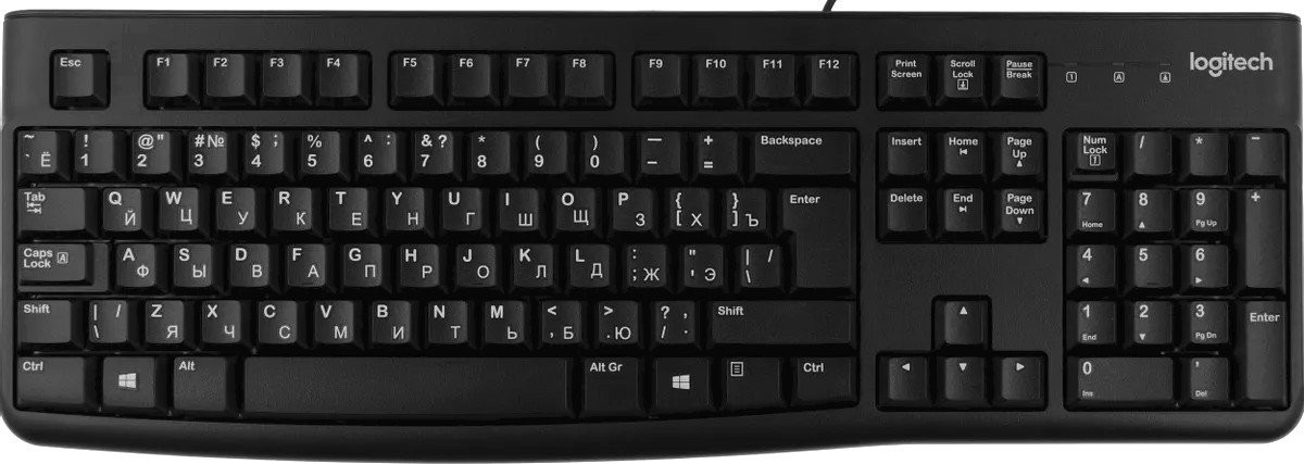 Клавиатура Logitech K120 920-002522 - фото1