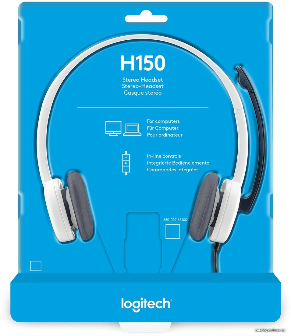 Наушники Logitech H150 (белый) [981-000350] - фото2