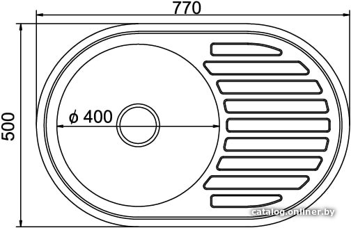 Кухонная мойка Mixline 532305 - фото2