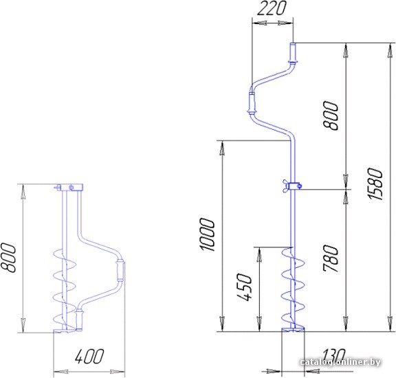 Ледобур Тонар ЛР-130 фото-3 Ледобур Тонар ЛР-130 фото-3