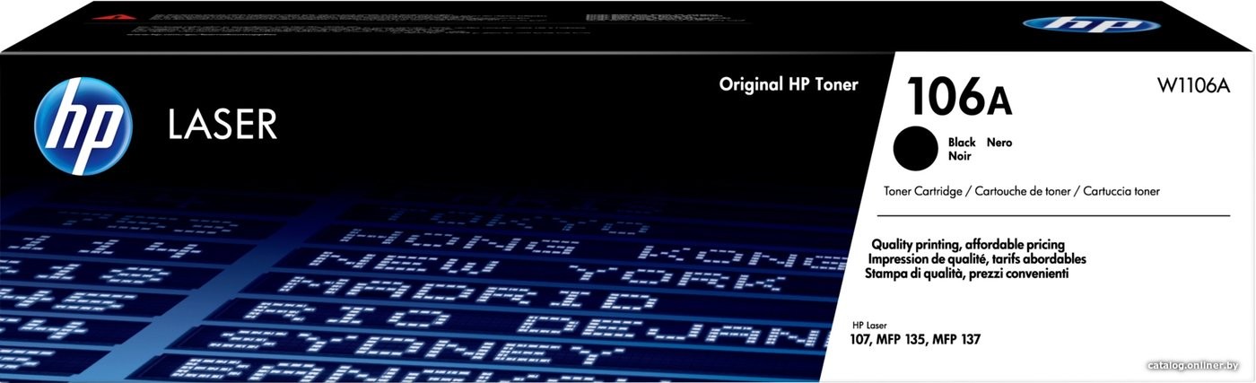 Картридж HP 106A W1106A - фото1
