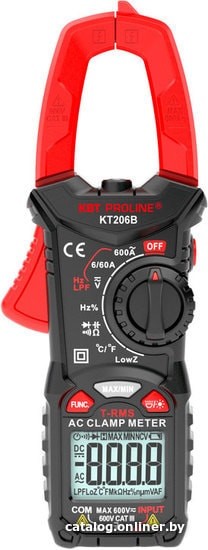 Токовые клещи КВТ KT206B - фото1