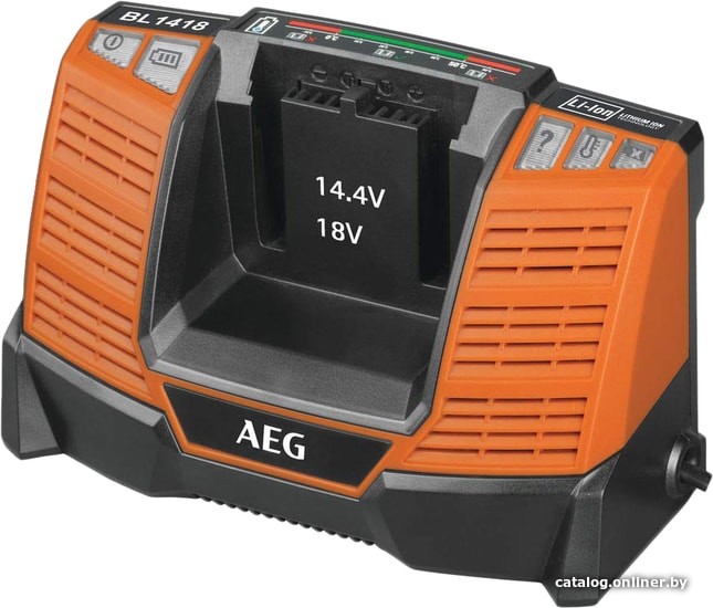 Зарядное устройство AEG Powertools BL1418 4932464542 (14.4-18 В) - фото1