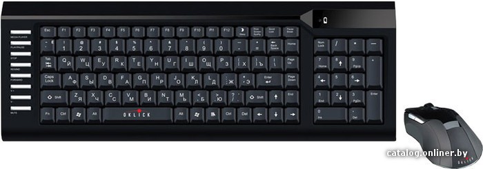 Мышь + клавиатура Oklick 220 M Wireless Keyboard & Optical Mouse - фото1