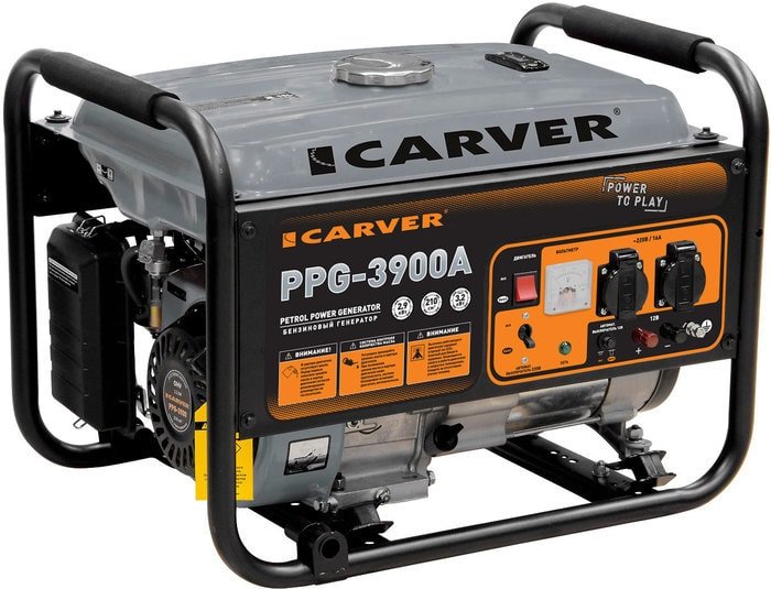 Бензиновый генератор Carver PPG-3900A - фото1