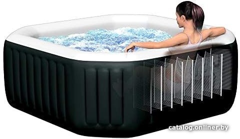 Надувной бассейн Intex Jet & Bubble Deluxe 28458 (201x71) - фото2