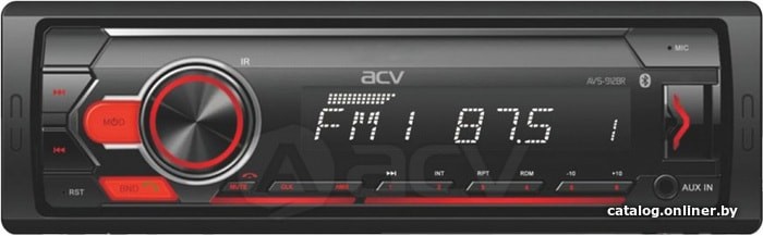 USB-магнитола ACV AVS-912BR - фото1