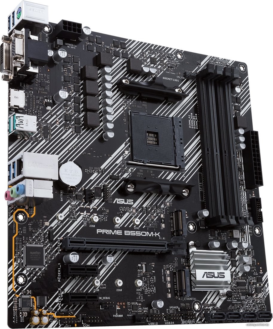 Материнская плата ASUS PRIME B550M-K - фото2
