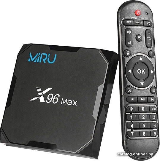 Смарт-приставка Miru X96 Max+ 4ГБ/32ГБ Смарт-приставка Miru X96 Max+ 4ГБ/32ГБ