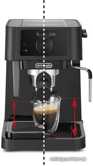 Рожковая помповая кофеварка DeLonghi Stilosa EC230.BK фото-3 Рожковая помповая кофеварка DeLonghi Stilosa EC230.BK фото-3