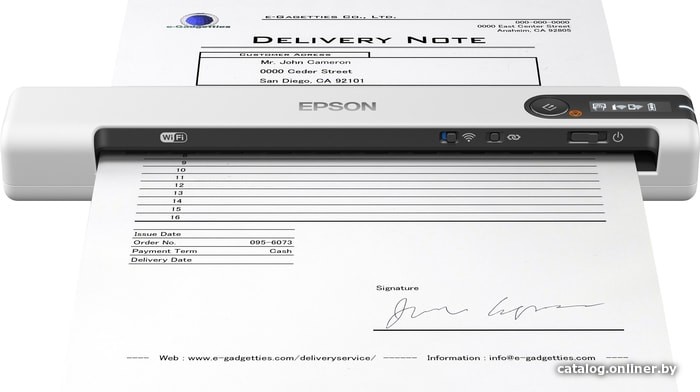 Сканер Epson WorkForce DS-80W - фото1