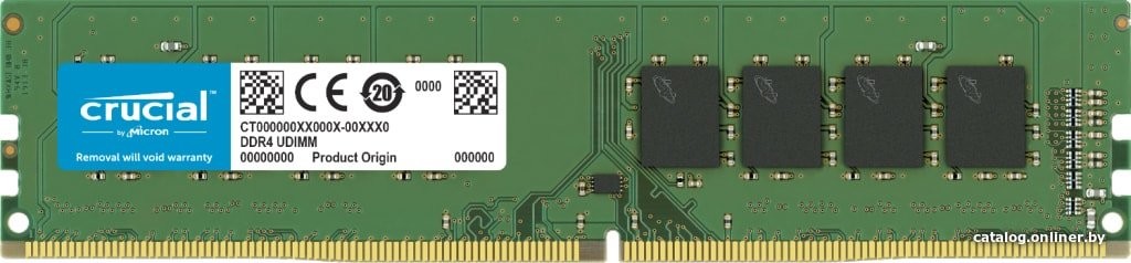 Оперативная память Crucial 8GB DDR4 PC4-25600 CT8G4DFRA32A - фото1