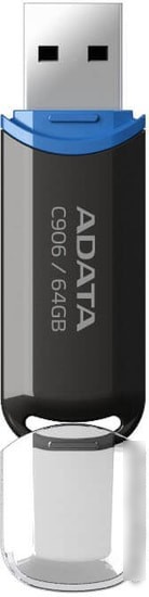 USB Flash A-Data C906 64GB (черный) - фото2