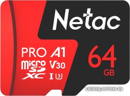 Карта памяти Netac P500 Extreme Pro 64GB NT02P500PRO-064G-R + адаптер - фото1 Карта памяти Netac P500 Extreme Pro 64GB NT02P500PRO-064G-R + адаптер - фото1