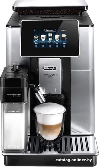 Эспрессо кофемашина DeLonghi PrimaDonna Soul ECAM 610.74.MB - фото1