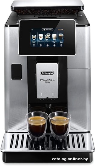 Эспрессо кофемашина DeLonghi PrimaDonna Soul ECAM 610.74.MB - фото2