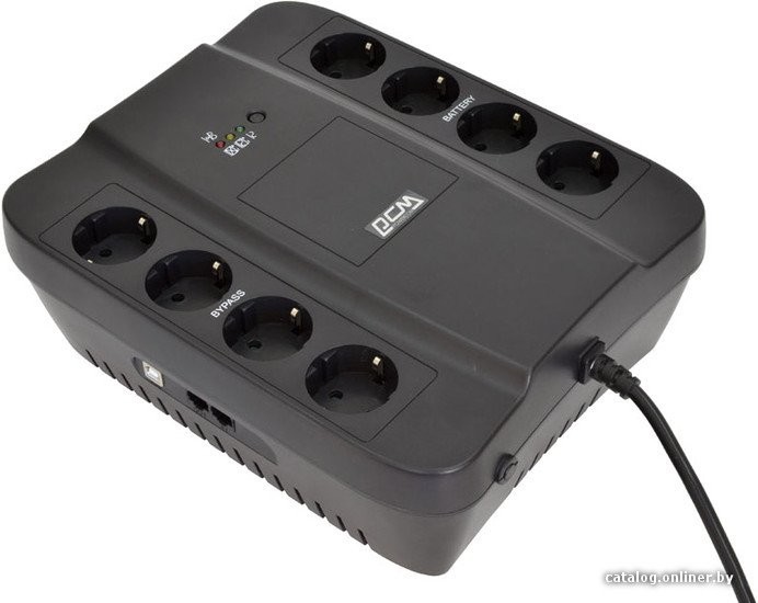 Источник бесперебойного питания Powercom Spider SPD-650U 650VA - фото1