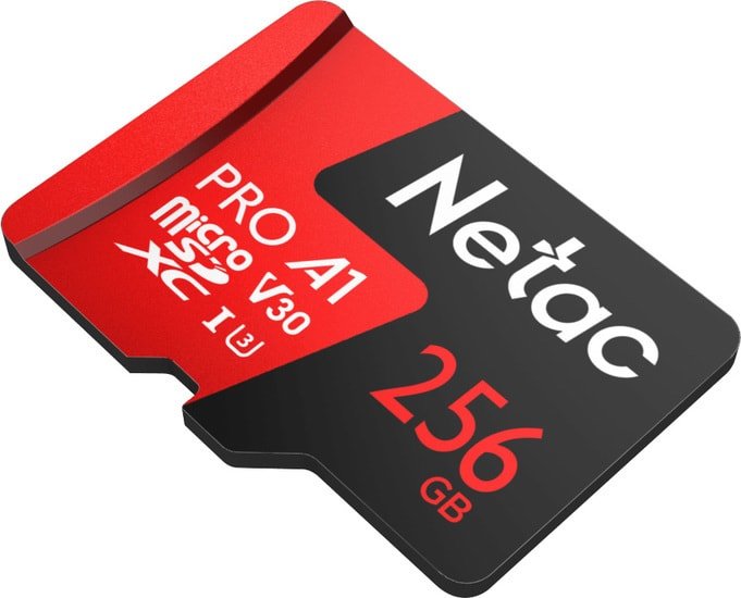 Карта памяти Netac P500 Extreme Pro 256GB NT02P500PRO-256G-S - фото2 Карта памяти Netac P500 Extreme Pro 256GB NT02P500PRO-256G-S - фото2