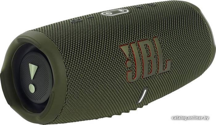 Беспроводная колонка JBL Charge 5 (зеленый) - фото2