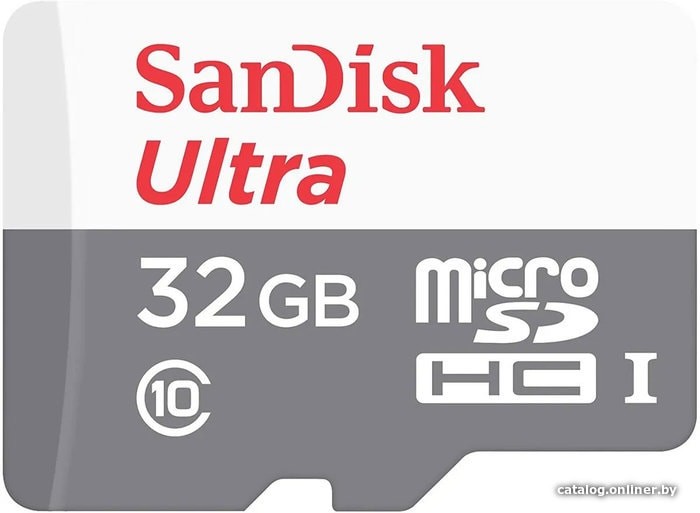 Карта памяти SanDisk Ultra microSDXC SDSQUNR-032G-GN3MN 32GB - фото1 Карта памяти SanDisk Ultra microSDXC SDSQUNR-032G-GN3MN 32GB - фото1
