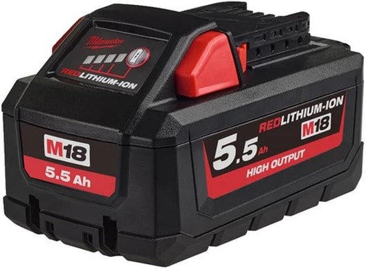 Аккумулятор Milwaukee M18 HB5.5 4932464712 (18В/5.5 Ah) - фото1