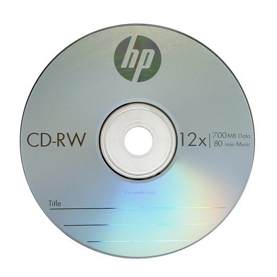 CD-RW диск HP 700Mb 12x HP CakeBox 25 шт. 69313 - фото2 CD-RW диск HP 700Mb 12x HP CakeBox 25 шт. 69313 - фото2