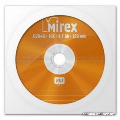 DVD-R диск Mirex 4.7Gb 16x Mirex конверт UL130013A1C - фото1 DVD-R диск Mirex 4.7Gb 16x Mirex конверт UL130013A1C - фото1