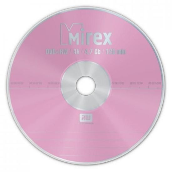DVD+RW диск Mirex 4.7Gb 4x Mirex конверт UL130022A4C - фото1 DVD+RW диск Mirex 4.7Gb 4x Mirex конверт UL130022A4C - фото1