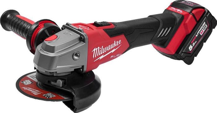 Угловая шлифмашина Milwaukee M18 FSAG125XB-502X Fuel 4933478430 (с 2-мя АКБ) - фото1