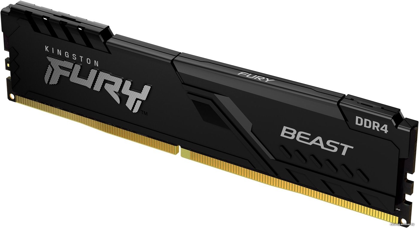 Оперативная память Kingston FURY Beast 32GB DDR4 PC4-28800 KF436C18BB/32 - фото1 Оперативная память Kingston FURY Beast 32GB DDR4 PC4-28800 KF436C18BB/32 - фото1