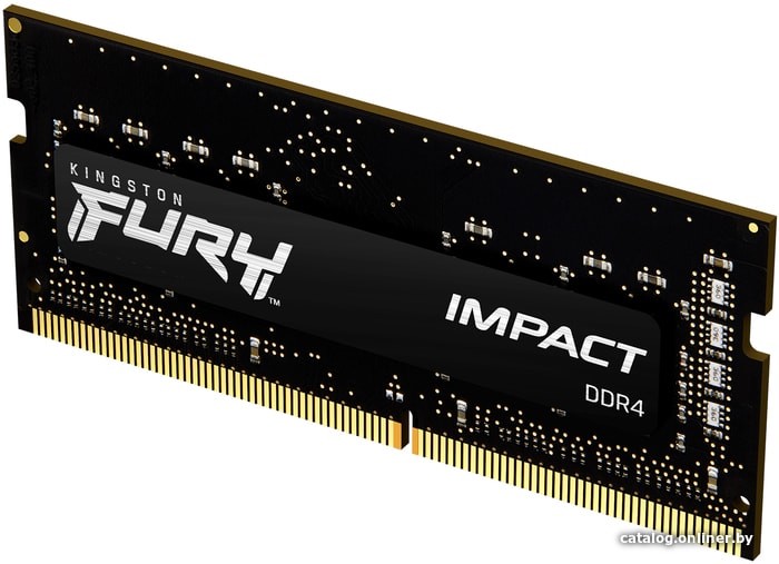 Оперативная память Kingston FURY Impact 2x8GB DDR4 SODIMM PC4-25600 KF432S20IBK2/16 - фото2 Оперативная память Kingston FURY Impact 2x8GB DDR4 SODIMM PC4-25600 KF432S20IBK2/16 - фото2