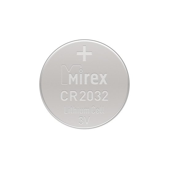 Батарейка Mirex CR2032 литиевая блистер 2 шт 23702-CR2032-E2 - фото2 Батарейка Mirex CR2032 литиевая блистер 2 шт 23702-CR2032-E2 - фото2