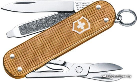 Мультитул Victorinox Classic Alox SD Colors (коричневый) - фото1