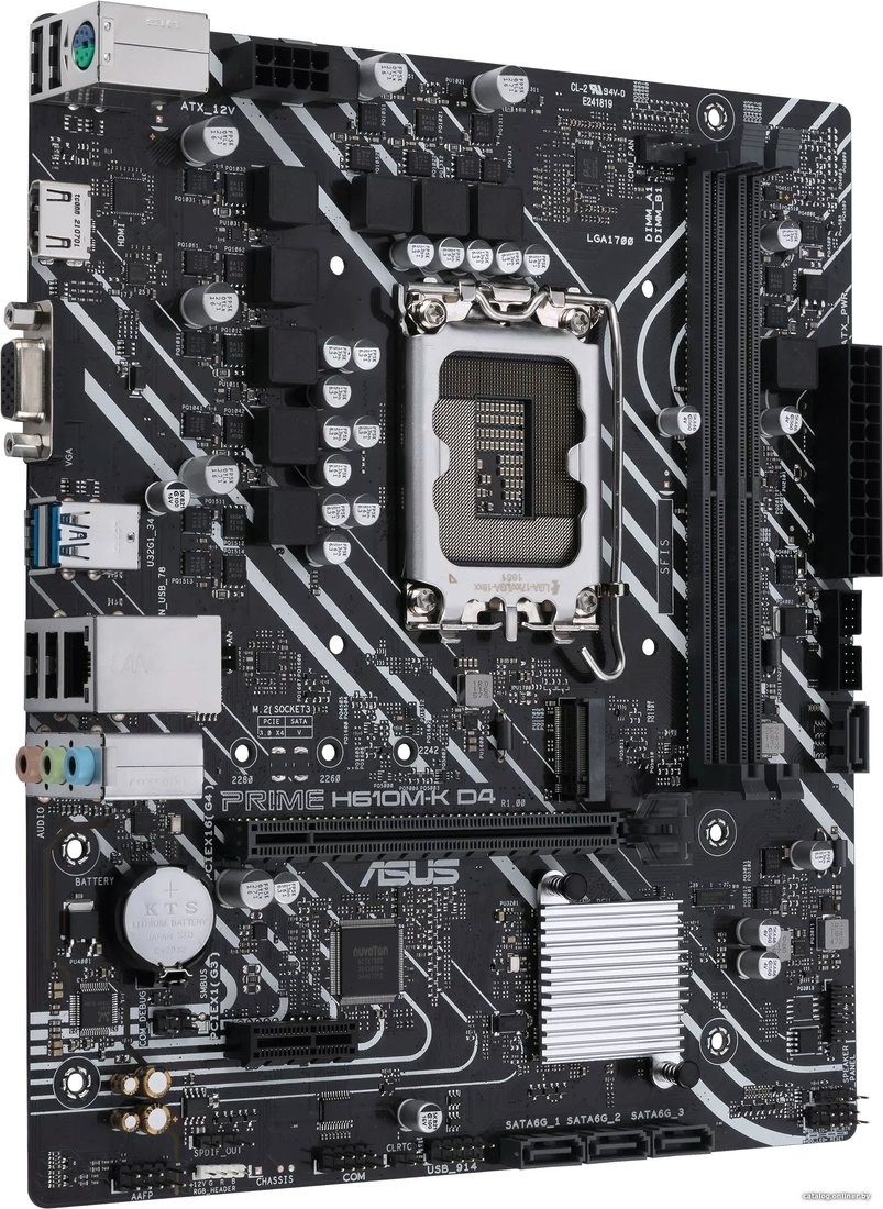 Материнская плата ASUS Prime H610M-K D4 - фото2