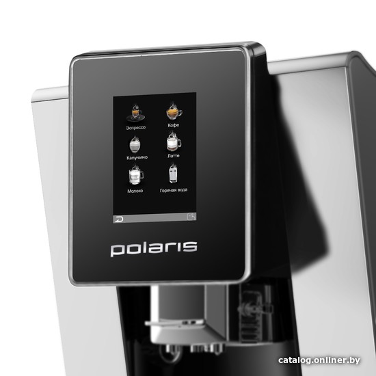 Эспрессо кофемашина Polaris PACM 2060AC (серебристый) - фото2