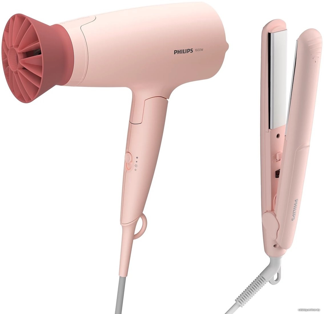Набор фен + выпрямитель Philips 3000 Series BHP398/00 - фото1