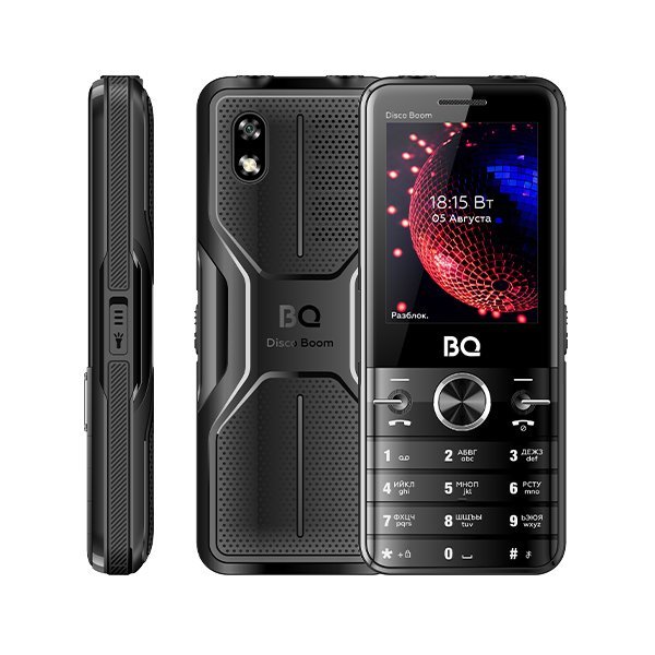 Кнопочный телефон BQ BQ-2842 Disco Boom (черный) фото-3 Кнопочный телефон BQ BQ-2842 Disco Boom (черный) фото-3